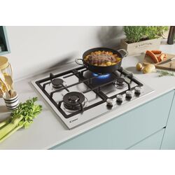 Plita de gaz incorporabila Candy CHG6BF4WPX (Silver) Thumb