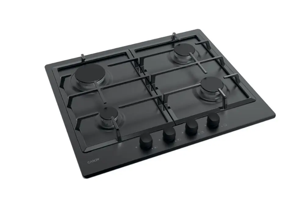 Aragaz incorporabil Candy CHG6BRBB (Black)