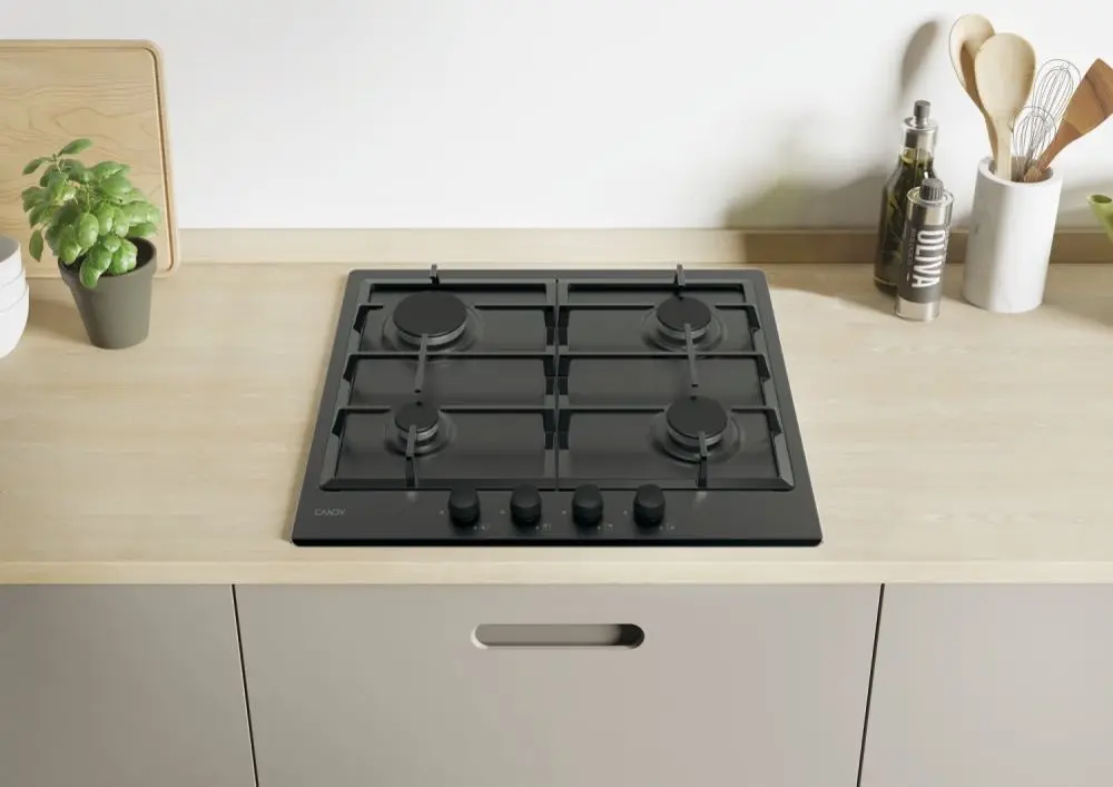 Aragaz incorporabil Candy CHG6BRBB (Black)