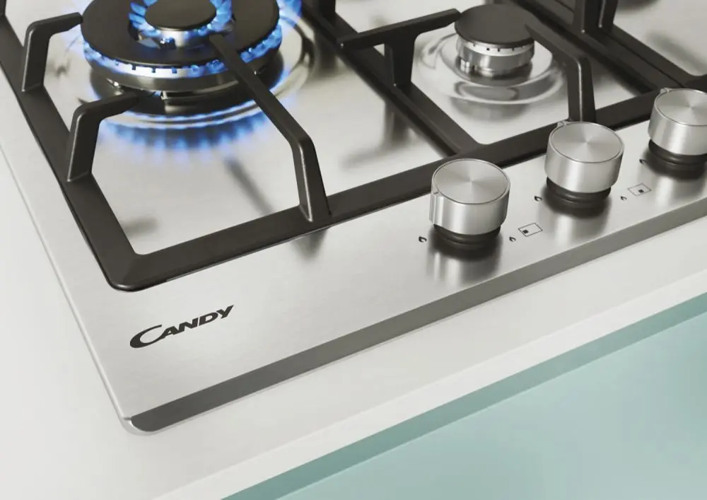 Plita de gaz incorporabila Candy CHG6DWPX (Inox)
