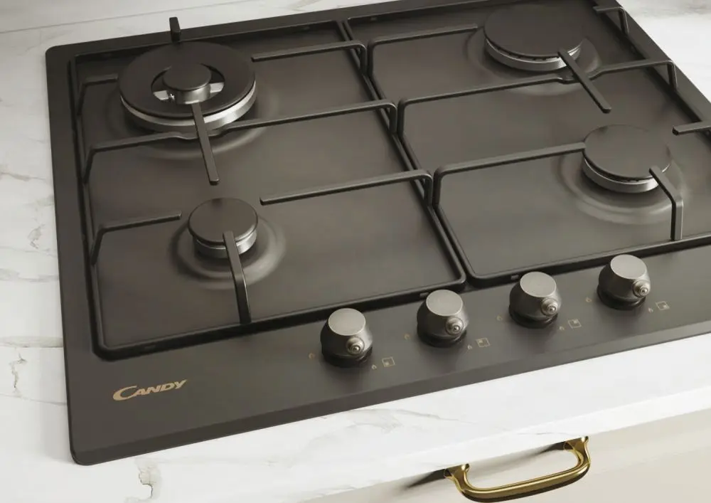 Plita de gaz incorporabila Candy CHW6BR4WGTGH (Black)