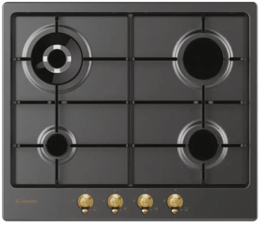 Plita de gaz incorporabila Candy CHW6BR4WGTGH (Black)