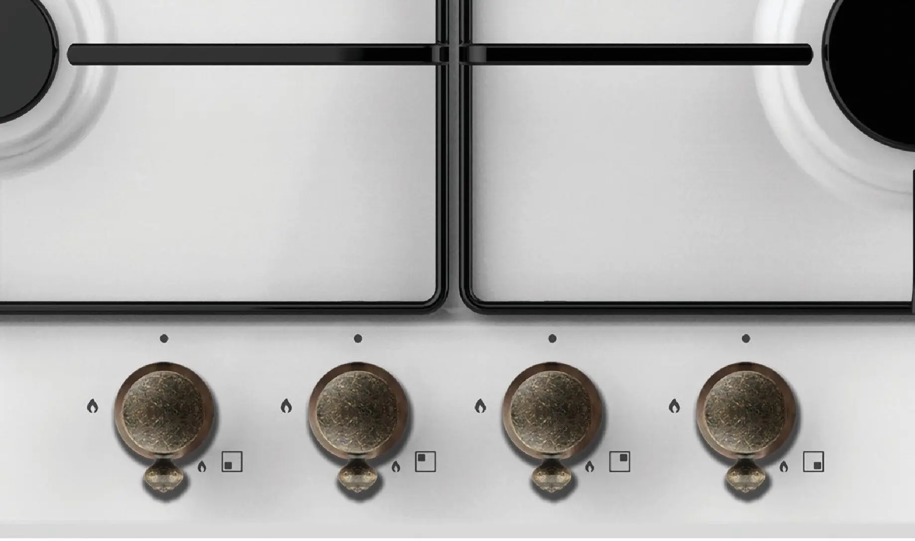 Aragaz incorporabil Candy CHW6BR4WGTWA (White)