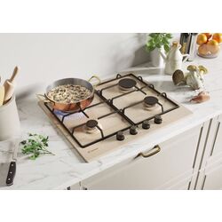 Plita de gaz incorporabila Candy Classic CHW6BRAV4WGT (Beige) Thumb