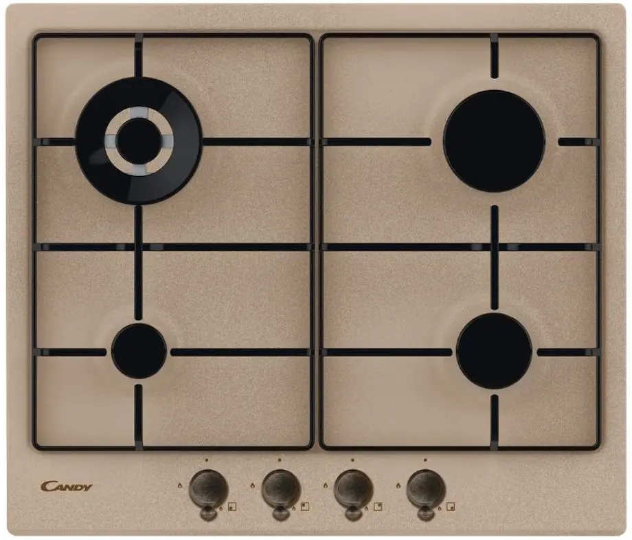 Plita de gaz incorporabila Candy Classic CHW6BRAV4WGT (Beige)