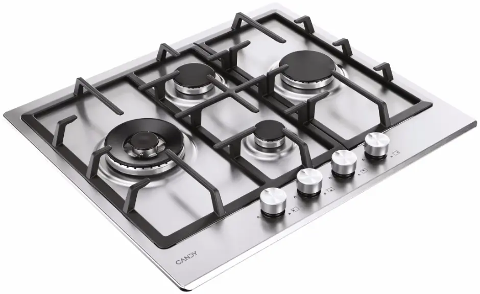 Встраиваемая газовая варочная панель Candy Cook 800 CHG6D4WTX (Inox) - 2