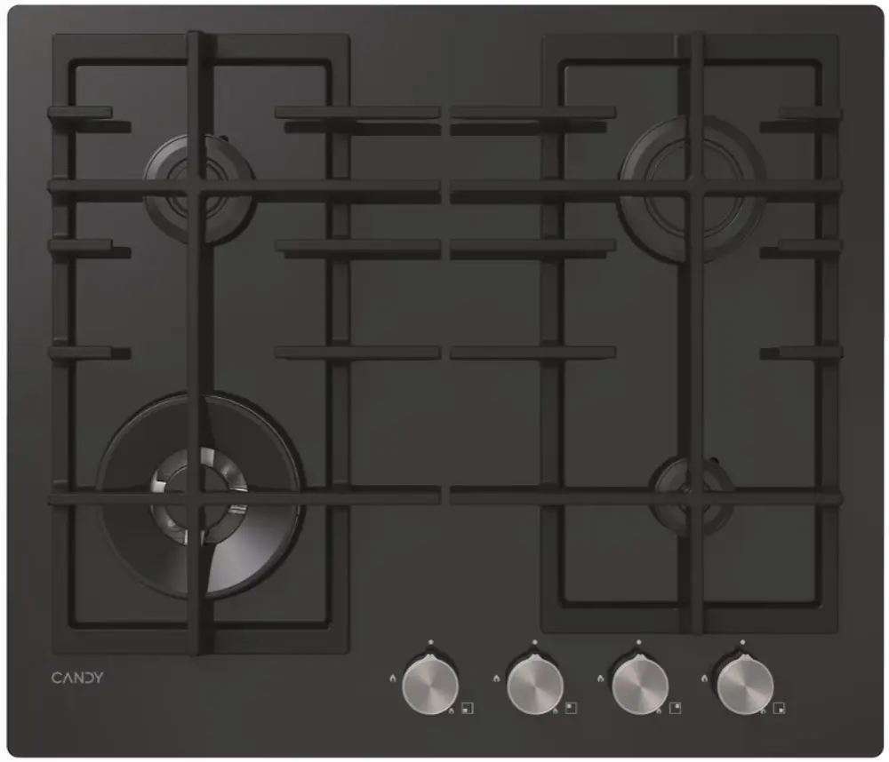 Aragaz incorporabil Candy CVFG6BF4PX (Black)