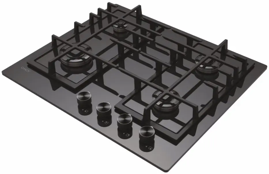 Aragaz incorporabil Candy CVFG6PB (Black)