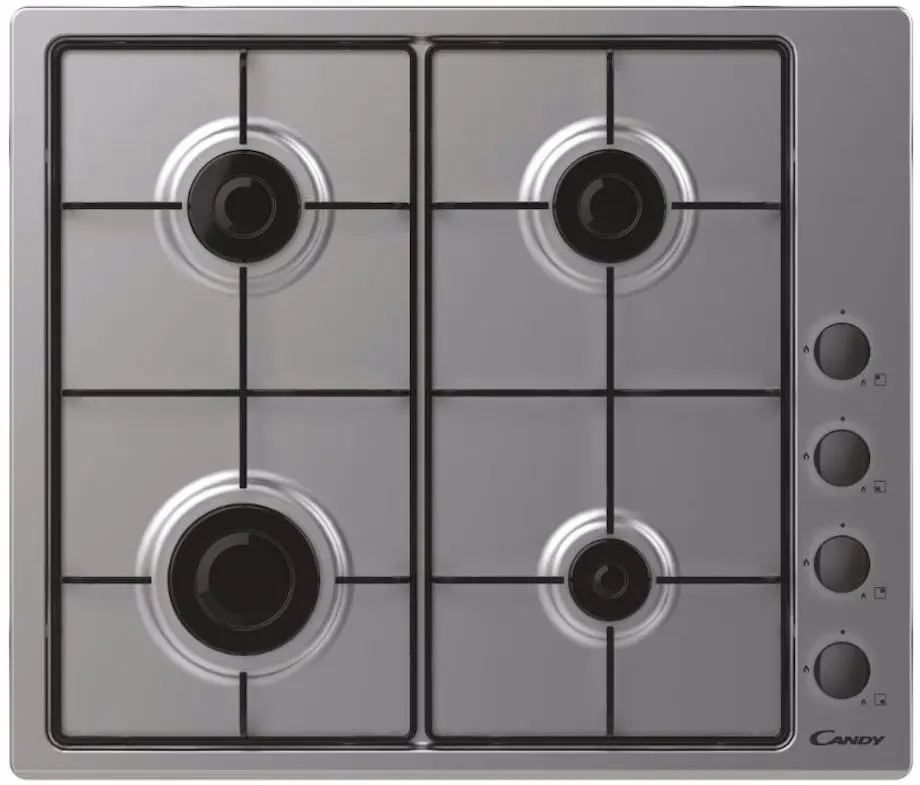 Plita de gaz incorporabila Candy Idea CHW6LBX/4U2 (Silver)