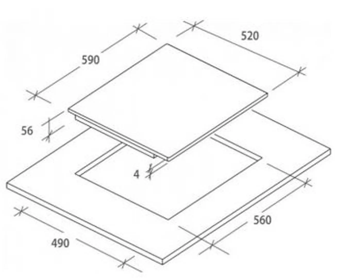 Plita cu inductie incorporabila Candy Idea CI642CBB (Black) - 6