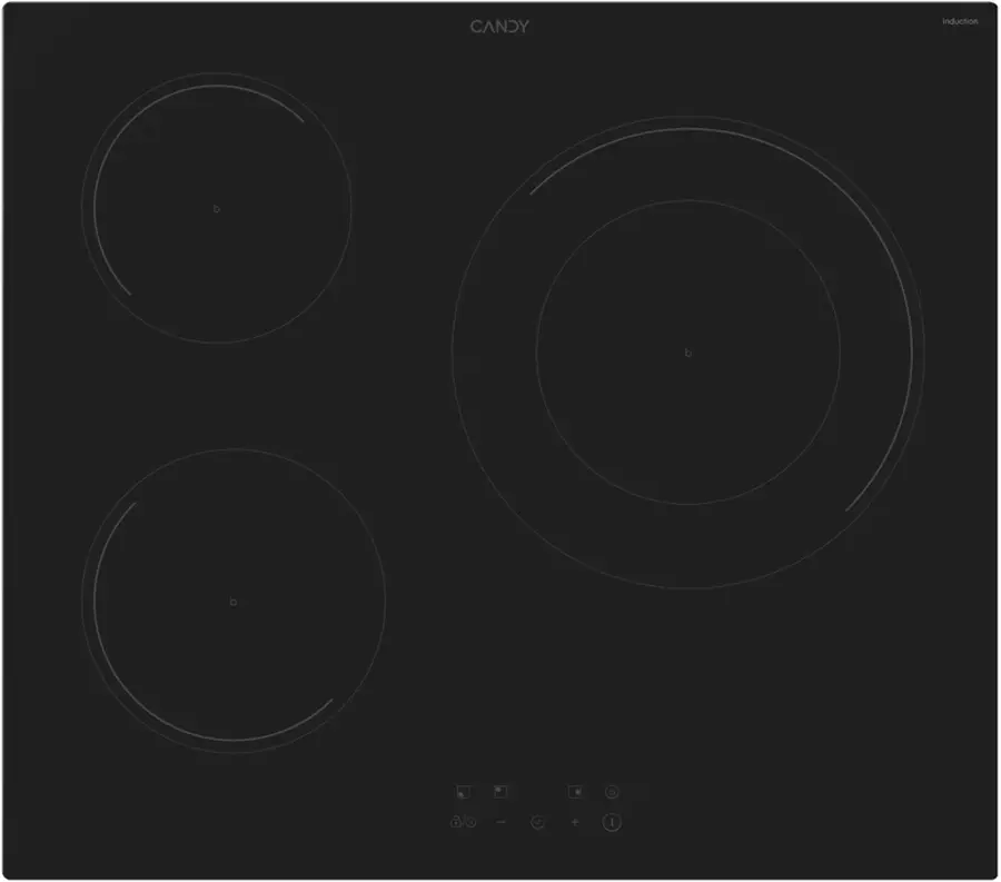 Plita incorporabila cu inductie Candy Idea Plite CI633CBB/1 (Black)