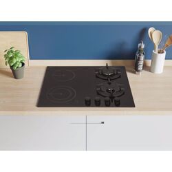 Plita incorporabila combinata Candy Idea CMG2V2BG/1 (Black) Thumb