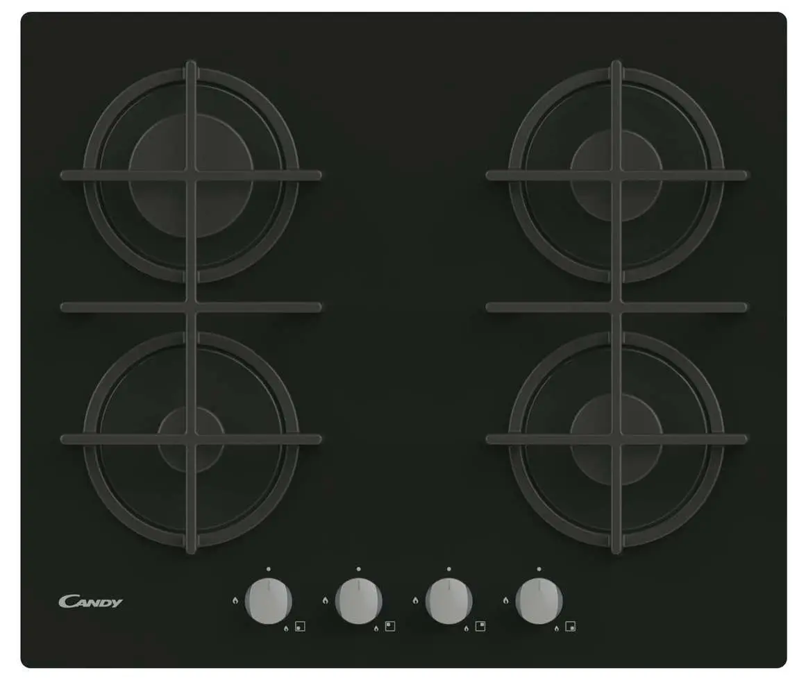 Aragaz încorporabil Candy CVG6B (Black)