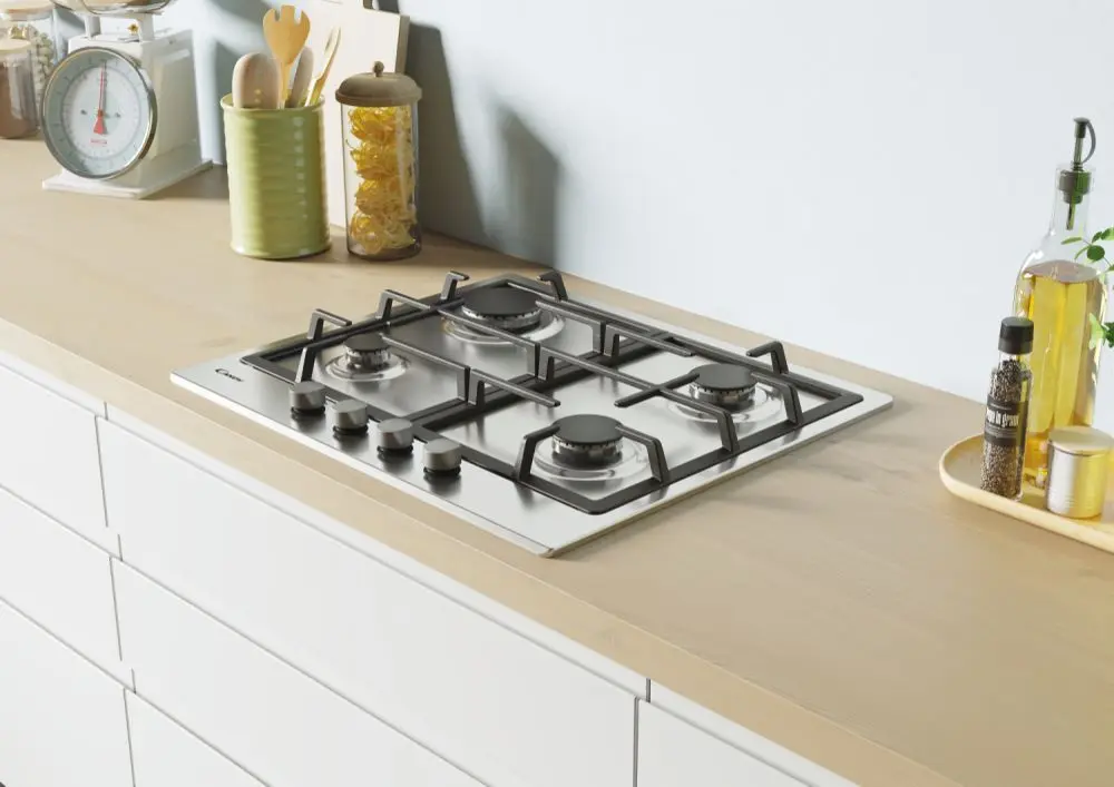 Aragaz incorporabil Candy Timeless CHG6BRX (Inox)