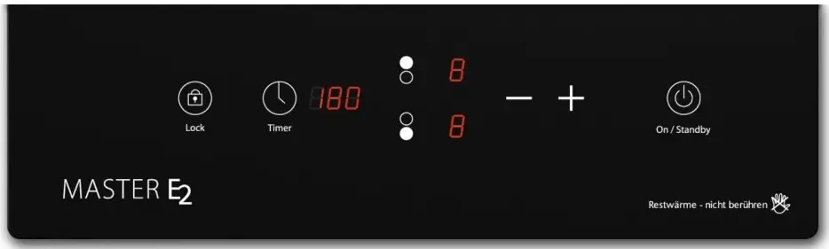 Plita incorporabila cu inductie Caso Master E2 (Black)