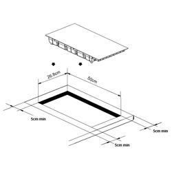 Plita incorporabila cu inductie Caso Master E2 (Black) Thumb