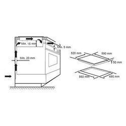 Plita electrica incorporabila Crown PVT604.C (Black) Thumb