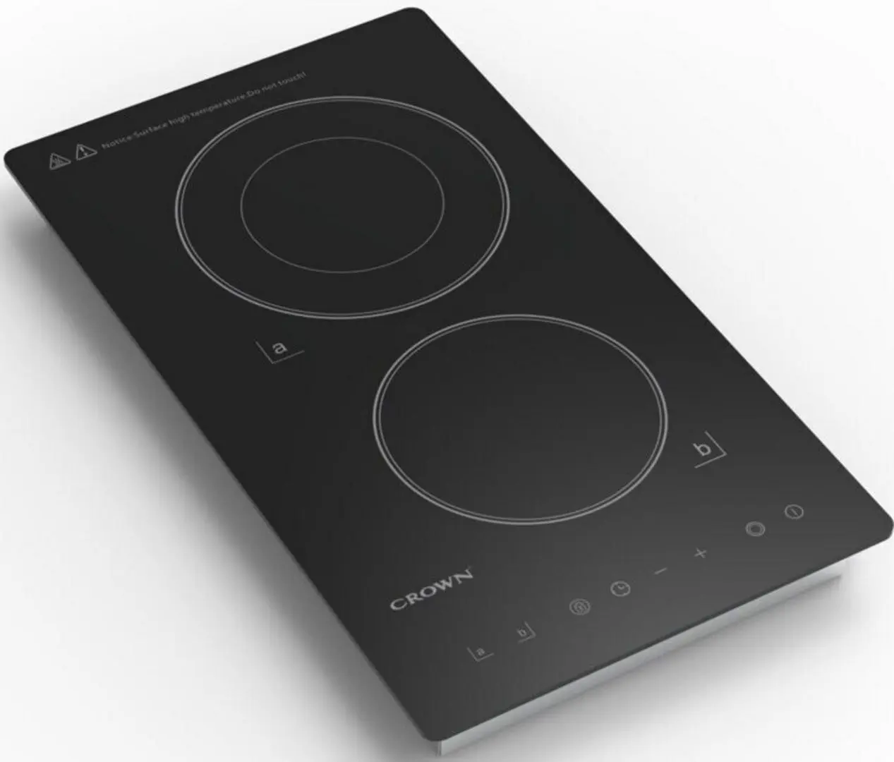Plita electrica incorporabila Crown Domino VCP 32D (Black)