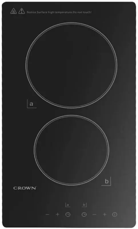 Plita electrica incorporabila Crown VCP 32 (Black)