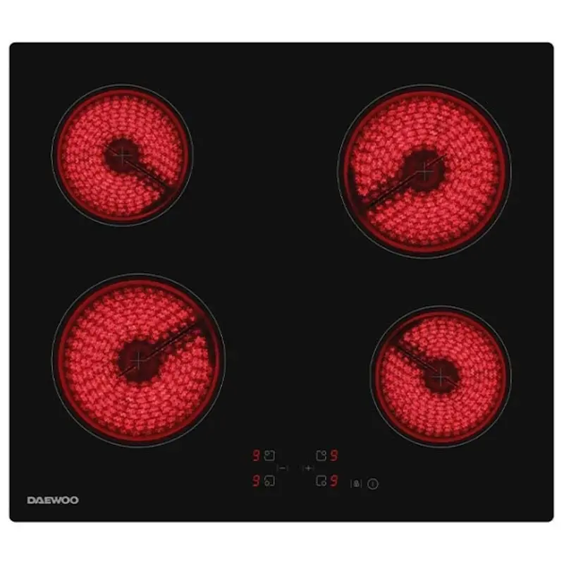 Встраиваемая электрическая варочная панель Daewoo BH6VTF01BNL (Black) - 2