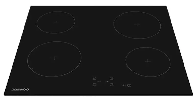 Встраиваемая электрическая варочная панель Daewoo BH6VTF01BNL (Black) - 4