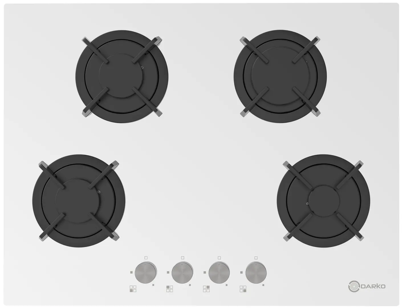 Plita de gaz incorporabila Darko MOG 7120 GWH (White)