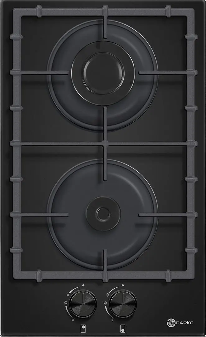 Встраиваемая газовая варочная панель Darko OD 320VE BL GL (Black)