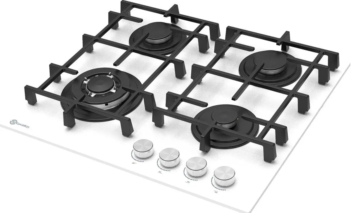 Встраиваемая газовая варочная панель Darko Ragna 605 WG (White)