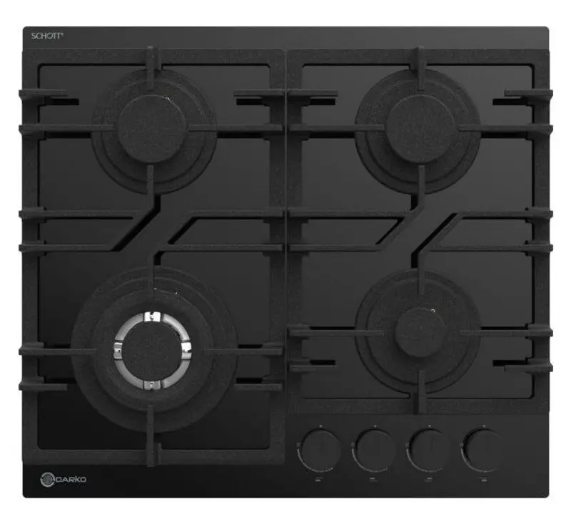Встраиваемая газовая варочная панель Darko Roblo 605MBE (Anthracite)