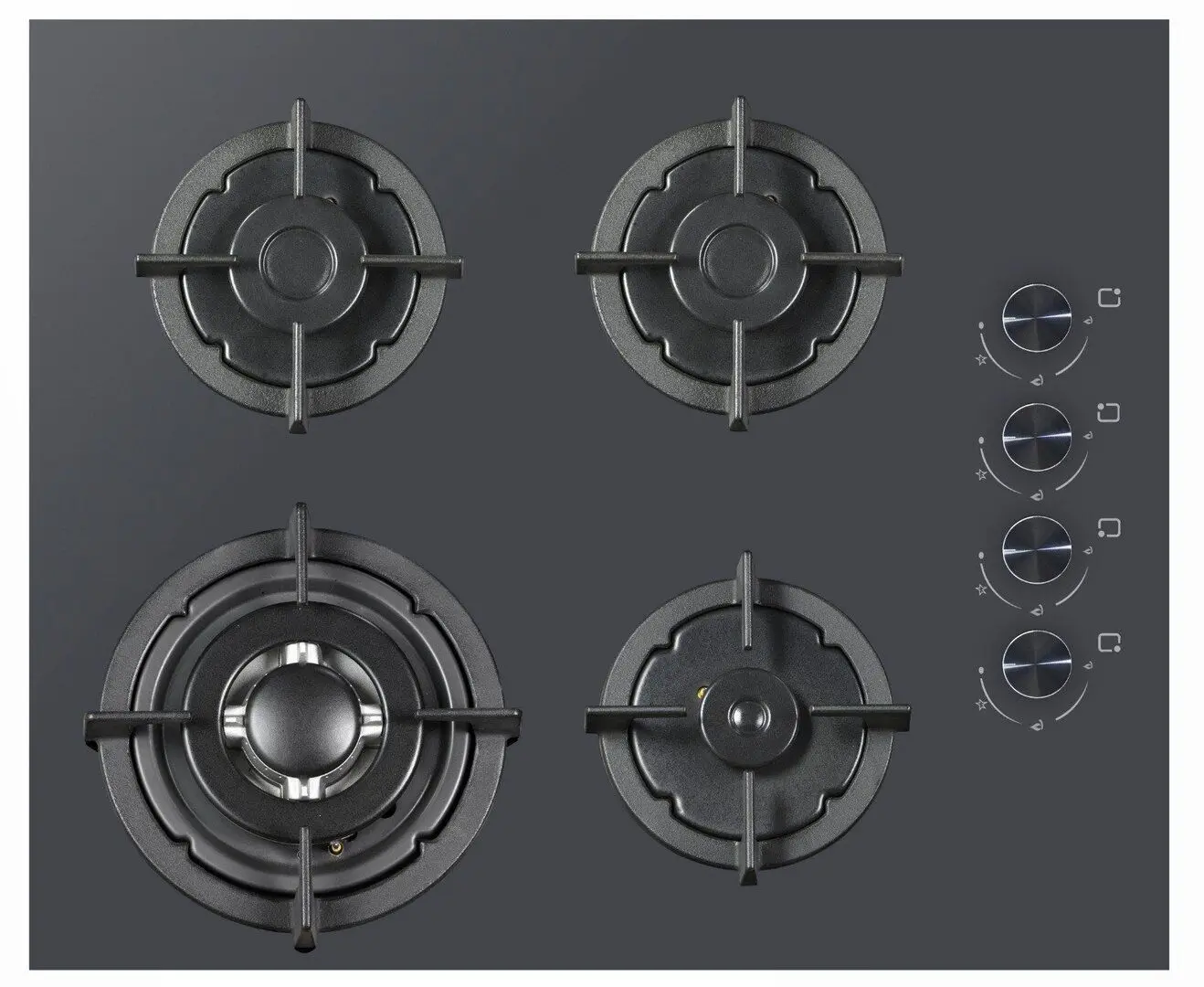 Plita de gaz incorporabila Darko Tand Egr (Grey)