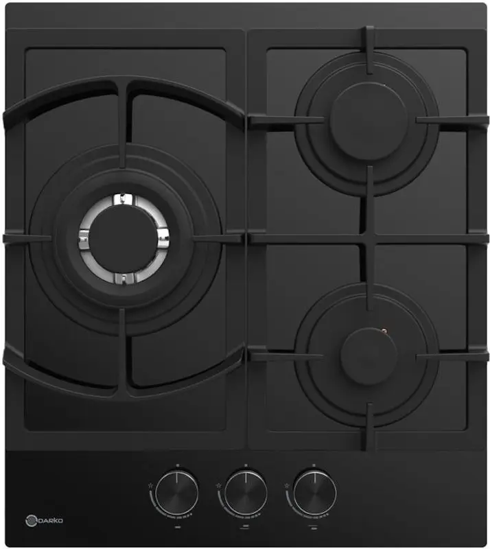 Встраиваемая газовая варочная панель Darko VIOL 405 BG (Black)