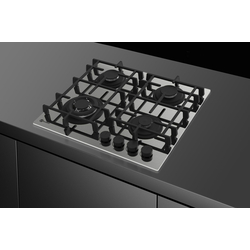 Plita incorporabila pe gaz Darko Ragna 605 Superiore Glass (Grey) Thumb