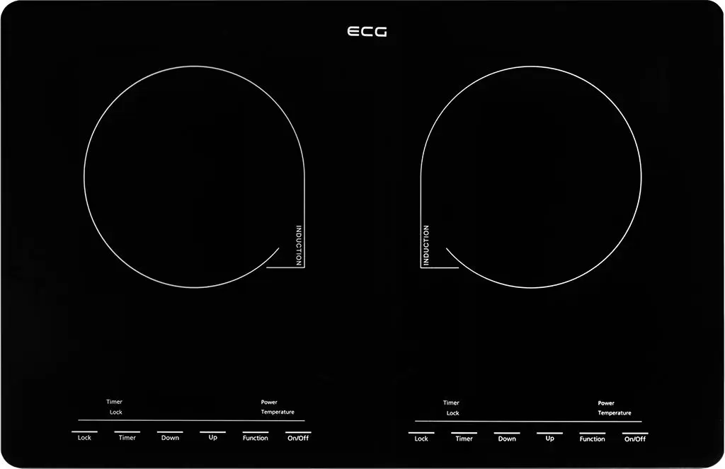 Индукционная варочная панель ECG IV 2920 Slim (Black)