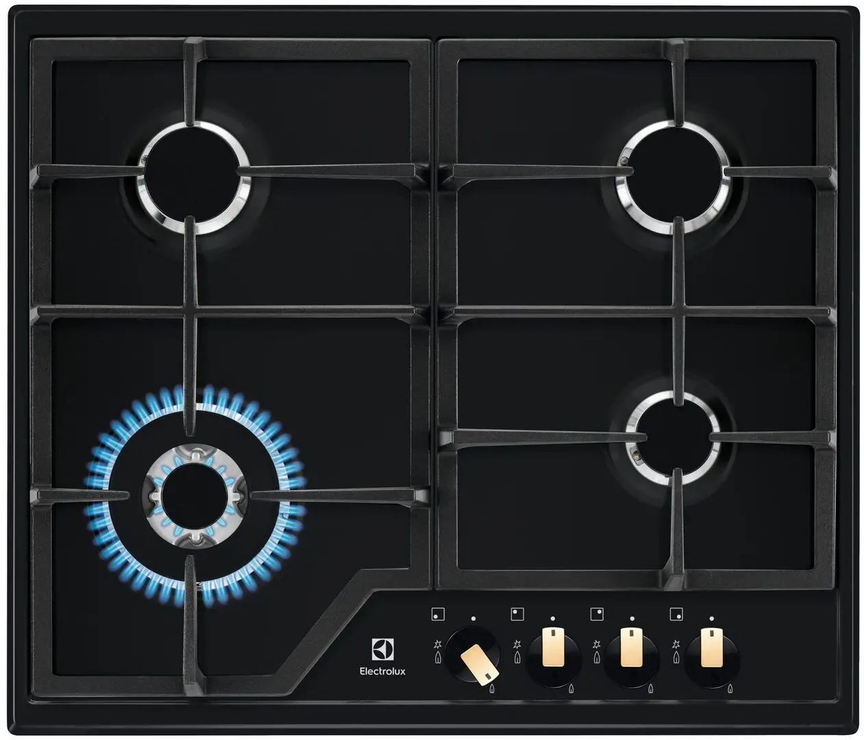 Plita de gaz incorporabila Electrolux EGS6436RK (Black)
