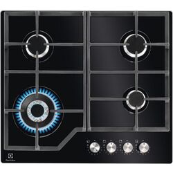 Plita incorporabila pe gaz Electrolux KGG64362K (Black)