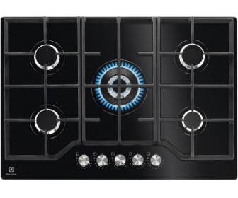 Plita incorporabila pe gaz Electrolux KGG75362K (Black)