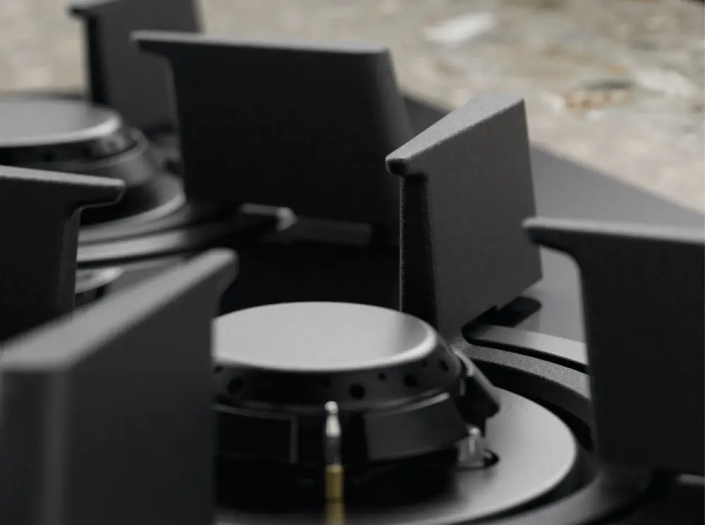 Встраиваемая газовая варочная панель Electrolux KGG753753K (Black) - 3