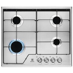 Plita incorporabila pe gaz Electrolux KGS6424BX (Silver)