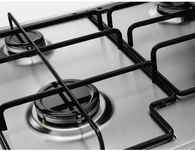 Plita incorporabila pe gaz Electrolux KGS6424BX (Silver)