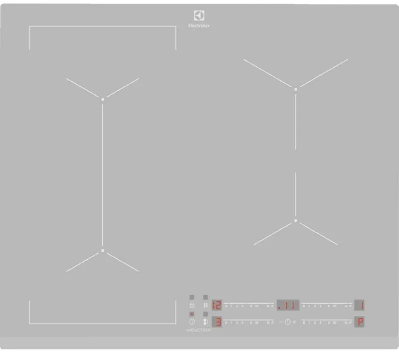 Встраиваемая индукционная варочная панель Electrolux EIV63440BS (Silver)