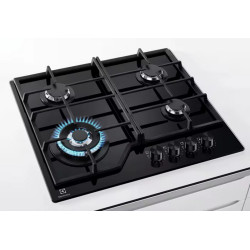 Встраиваемая варочная газовая панель Electrolux KGS6436K (Black) Thumb