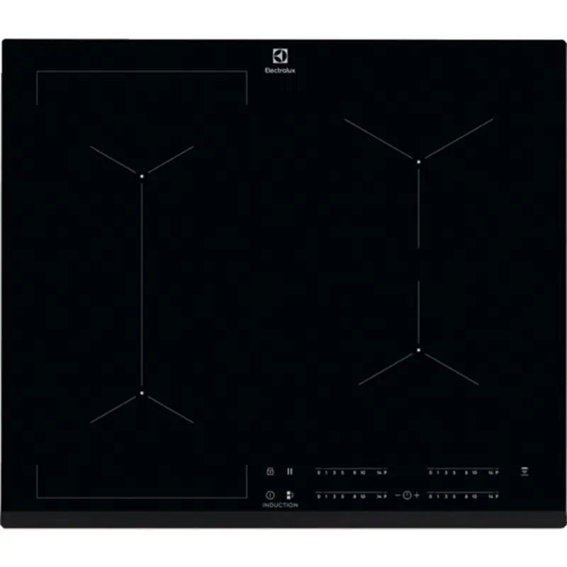 Встраиваемая индукционная варочная панель Electrolux Bridge EIV634 (Black)