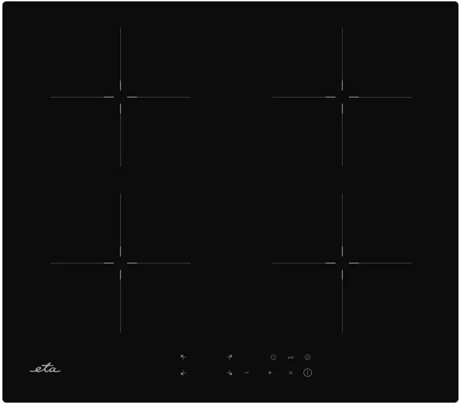 Встраиваемая индукционная варочная панель ETA 579190000 (Black)