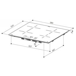 Plita incorporabila cu inductie Faber FCH 64 BK KL (Black) Thumb
