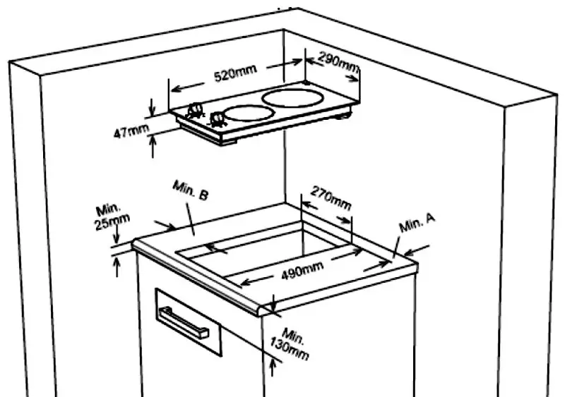 Plita electrica incorporabila Finlux FXVT 302 Eco (Black)
