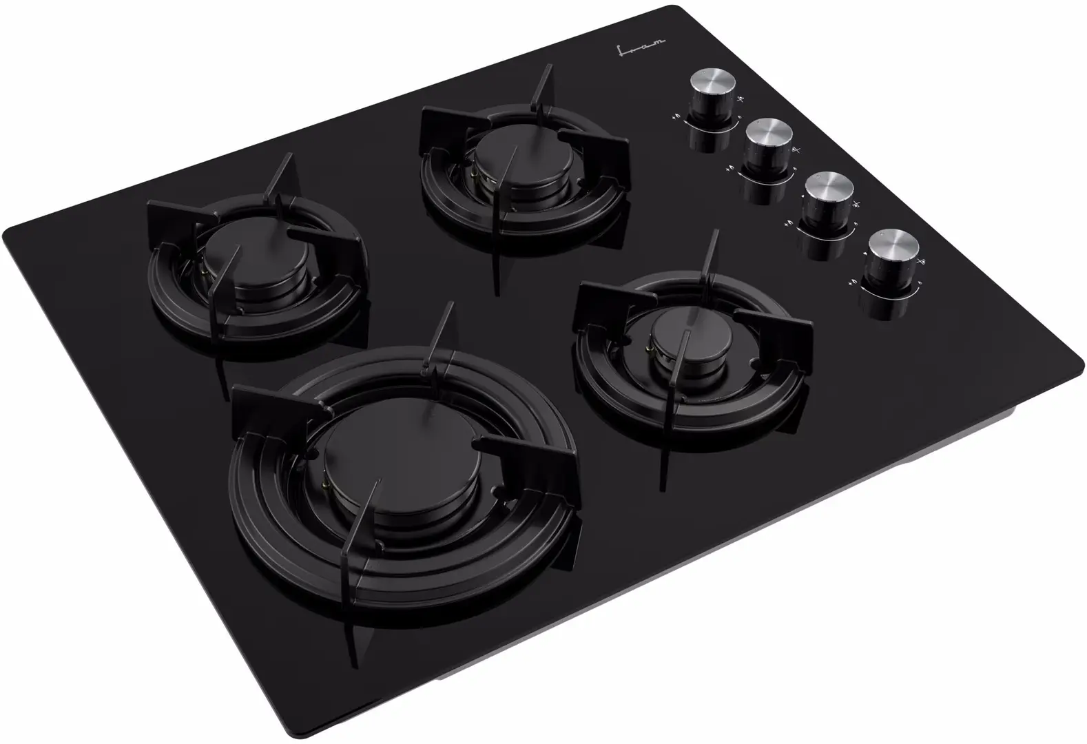 Встраиваемая газовая варочная панель Fram FBH-M4IRF-GBK (Black) - 3