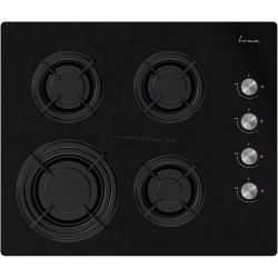 Встраиваемая газовая варочная панель Fram FBH-M4IRF-GBK (Black)