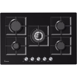 Plita incorporabila pe gaz Fram FBH-M705IWF-GBK (Black)