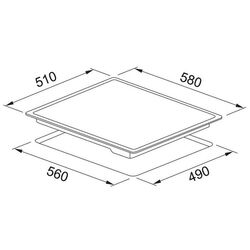 Plita electrica incorporabila Franke Smart FRSM 604 C T BK (Black) Thumb