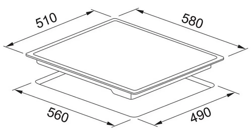 Plita electrica incorporabila Franke Smart FRSM 604 C T BK (Black)